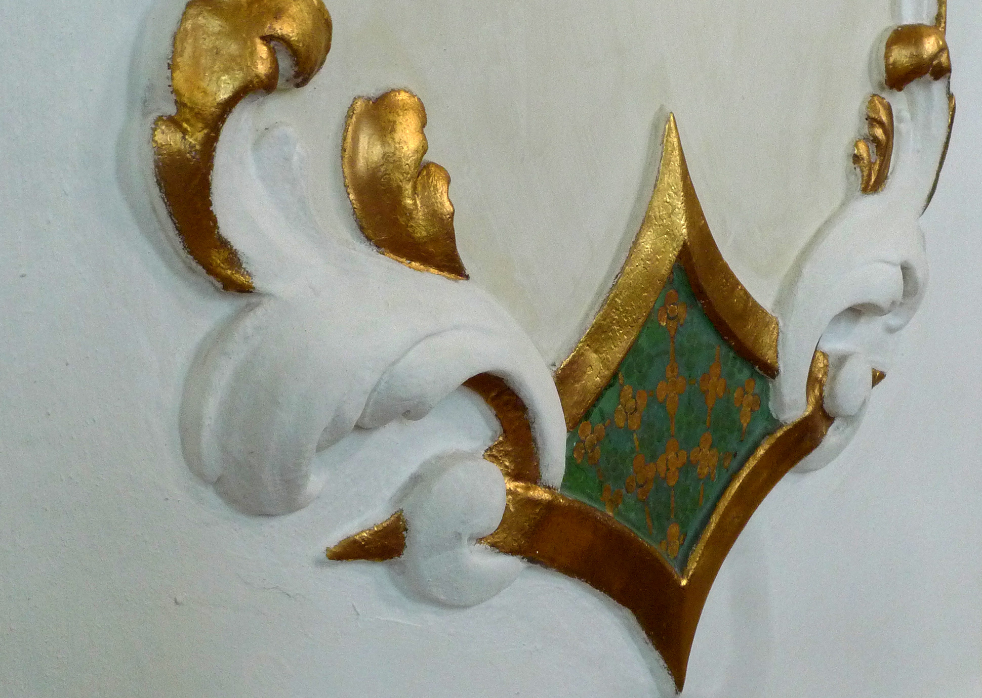 Maler Michel AG. Denkmalpflege. Renovation Pfarrkirche Meierskappel. Gipserarbeiten.